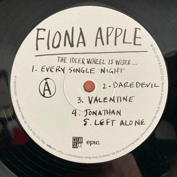 Fiona Apple - The Idler Wheel... (VINYL) | Mint (M) Mint (M)-