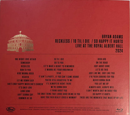 Bryan Adams - Live At The Royal Albert Hall 2024 (VINYL BOX) | Mint (M) Mint (M)-