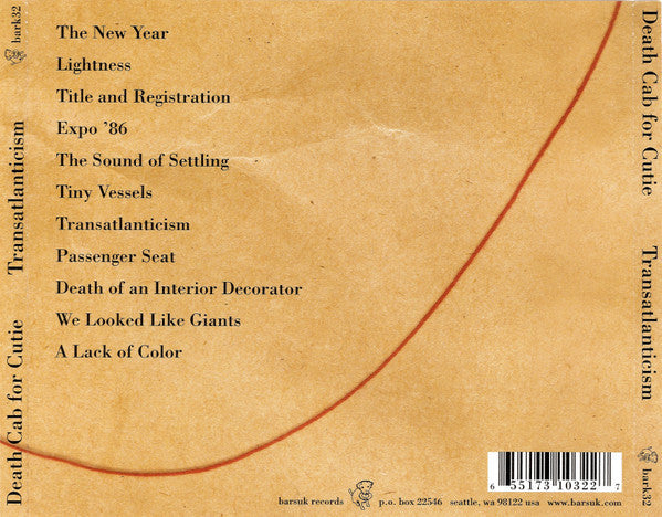 Death Cab For Cutie - Transatlanticism (CD) | Mint (M) Mint (M)-