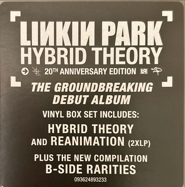 LINKIN PARK - Hybrid Theory: 20th Anniversary (BOXSET) | Mint (M) Mint (M)-