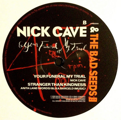 Nick Cave & The Bad Seeds - Your Funeral ... My Trial | Mint (M) Mint (M)-