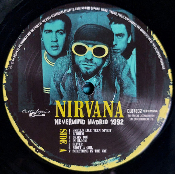 Nevermind Madrid 1992 (Live Radio Broadcast)(VINYL) | Mint (M) Mint (M)-