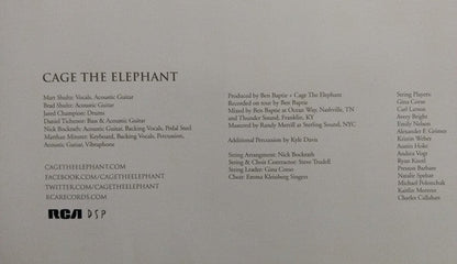 Cage The Elephant - Unpeeled (140 GRAM VINYL) | Mint (M) Mint (M)-