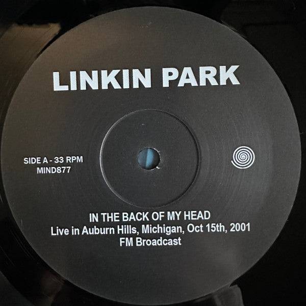 In The Back Of My Head (Live in Auburn Hills, Michigan, Oct 15, 2001) | Mint (M) Mint (M)-