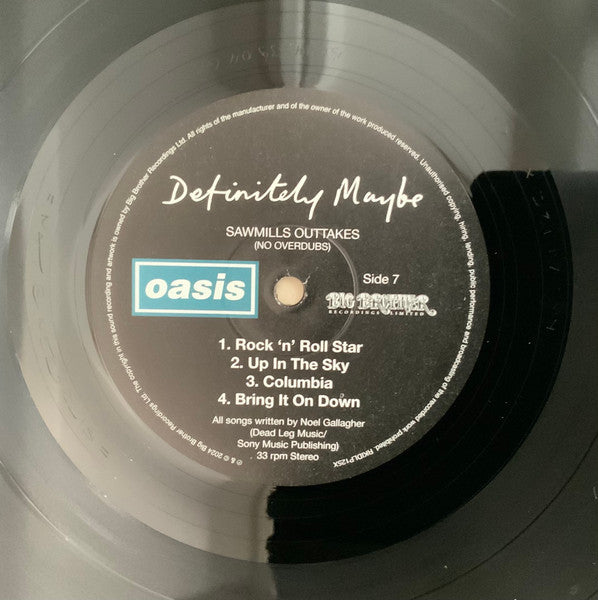 Definitely Maybe: 30th Anniversary (DELUXE EDITION) | Mint (M) Mint (M)-