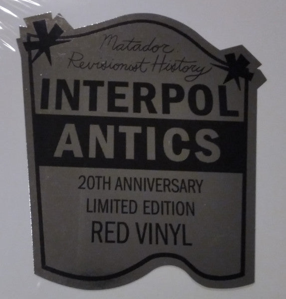 Interpol - Antics (RED VINYL) | Mint (M) Mint (M)-