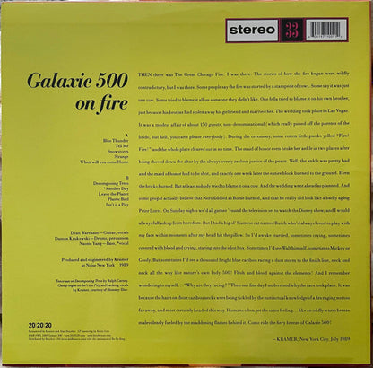 Galaxie 500 - On Fire (VINYL) | Mint (M) Mint (M)-