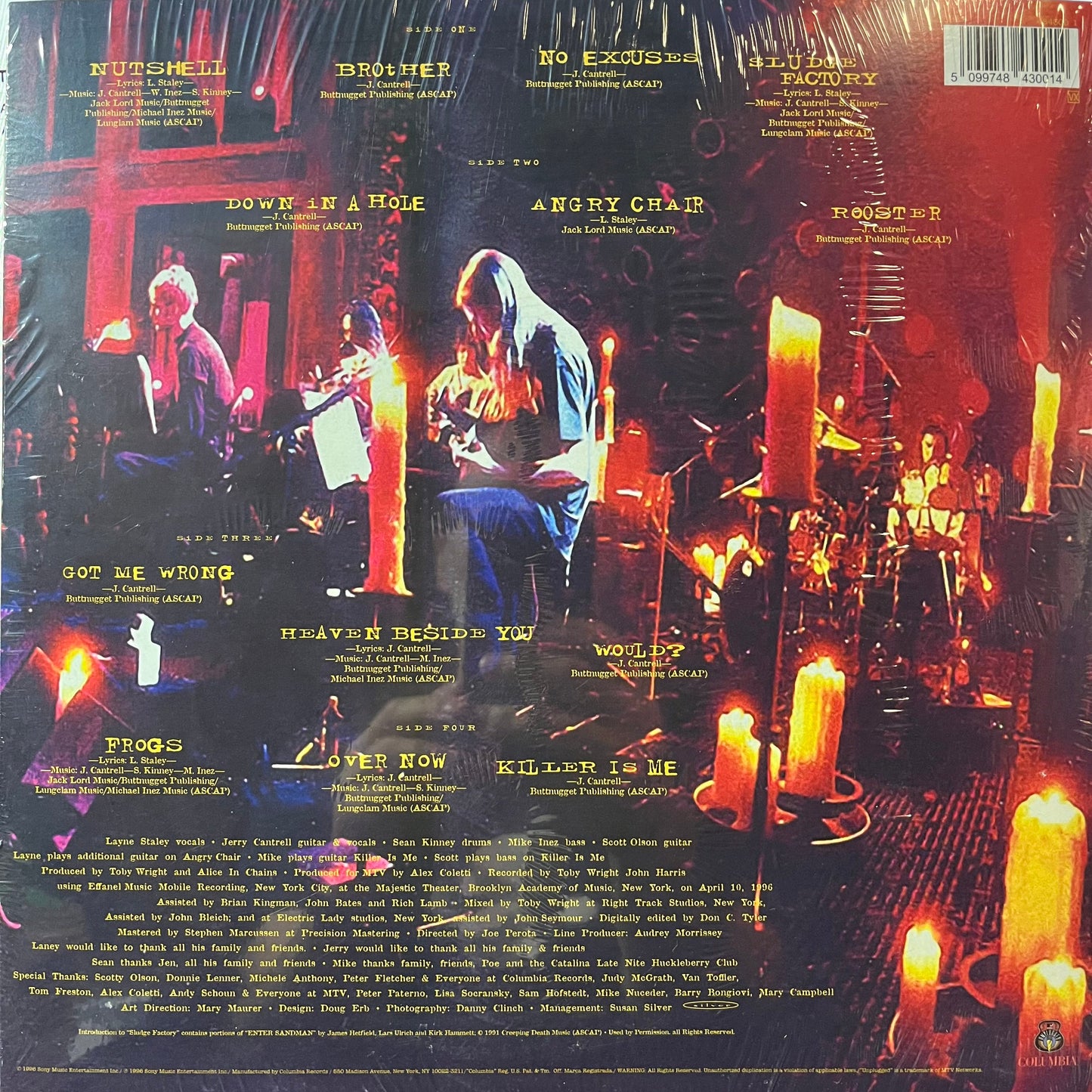 Alice In Chains - MTV Unplugged (PROMO 2026 2xVINYL) |-