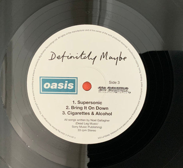 Definitely Maybe: 30th Anniversary (DELUXE EDITION) | Mint (M) Mint (M)-