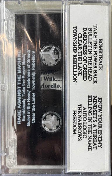 Rage Against The Machine (UNOFFICIAL CASSETTE) | Mint (M) Mint (M)-