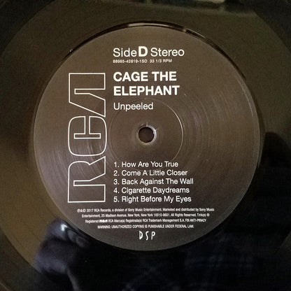 Cage The Elephant - Unpeeled (140 GRAM VINYL) | Mint (M) Mint (M)-