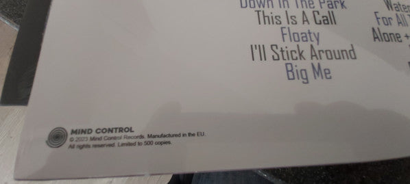 Foo Fighters - Down In The Park -The Nyc Broadcast (VINYL) |-