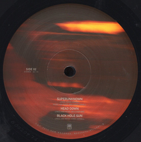 Superunknown (TOP SEAM SPLIT - 2xVINYL) | Mint (M) Excellent (EX)-