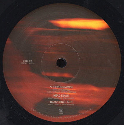 Superunknown (TOP SEAM SPLIT - 2xVINYL) | Mint (M) Excellent (EX)-