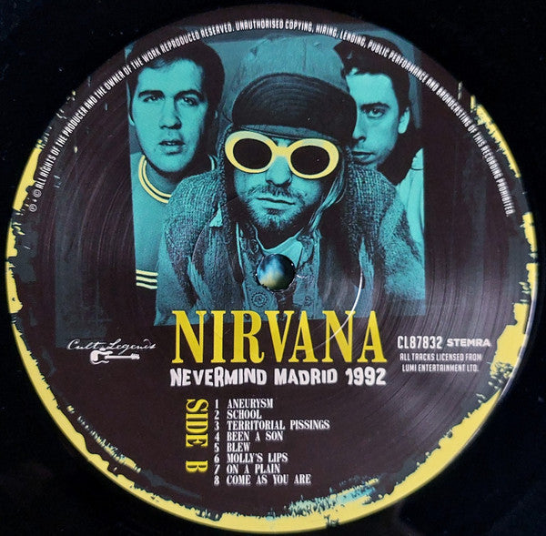 Nevermind Madrid 1992 (Live Radio Broadcast)(VINYL) | Mint (M) Mint (M)-