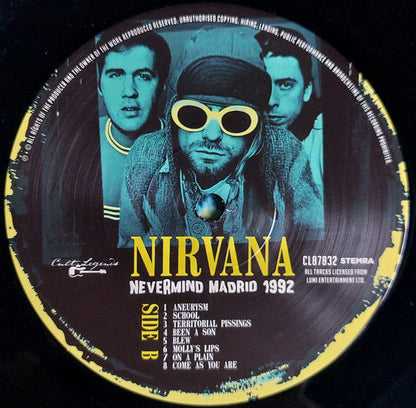 Nevermind Madrid 1992 (Live Radio Broadcast)(VINYL) | Mint (M) Mint (M)-