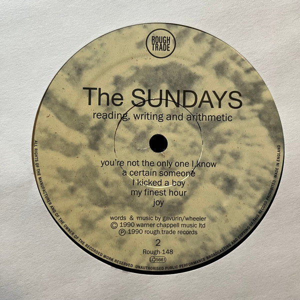 The Sundays - Reading, Writing And Arithmetic (UNOFFICIAL VINYL) | Mint (M) Mint (M)-