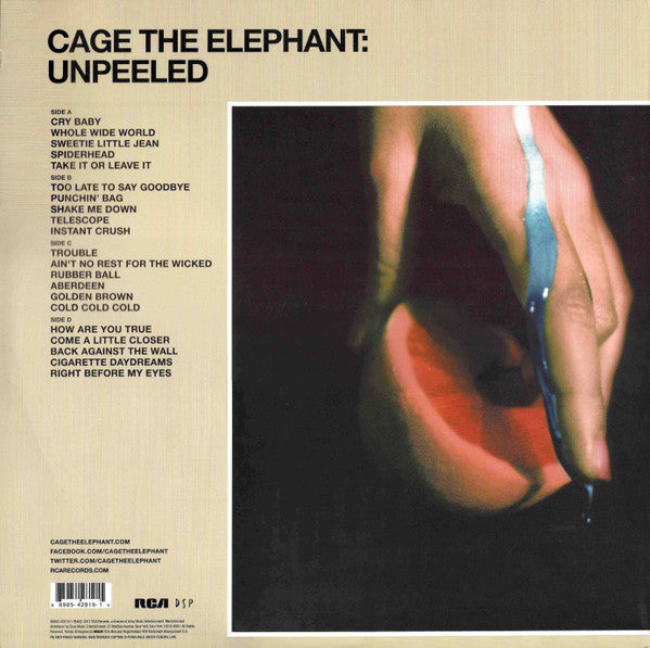 Cage The Elephant - Unpeeled (140 GRAM VINYL) | Mint (M) Mint (M)-
