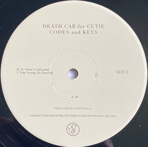 Death Cab For Cutie - Codes And Keys | Mint (M) Mint (M)-