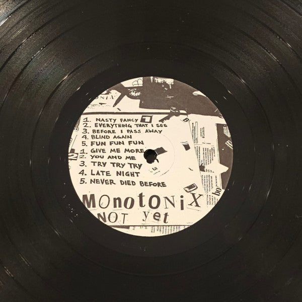 Monotonix - Not Yet (VINYL) | Mint (M) Mint (M)-