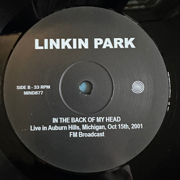 In The Back Of My Head (Live in Auburn Hills, Michigan, Oct 15, 2001)(VINYL) | Mint (M) Mint (M)-