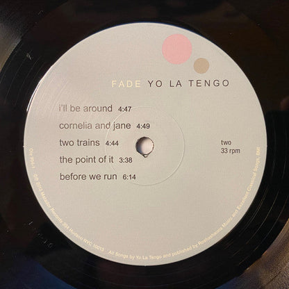 Yo La Tengo - Fade (VINYL) | Mint (M) Mint (M)-