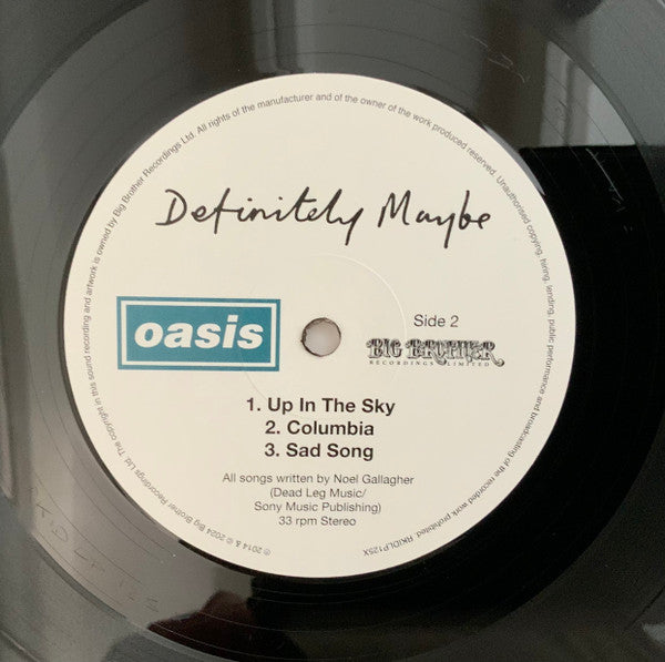 Definitely Maybe: 30th Anniversary (DELUXE EDITION) | Mint (M) Mint (M)-