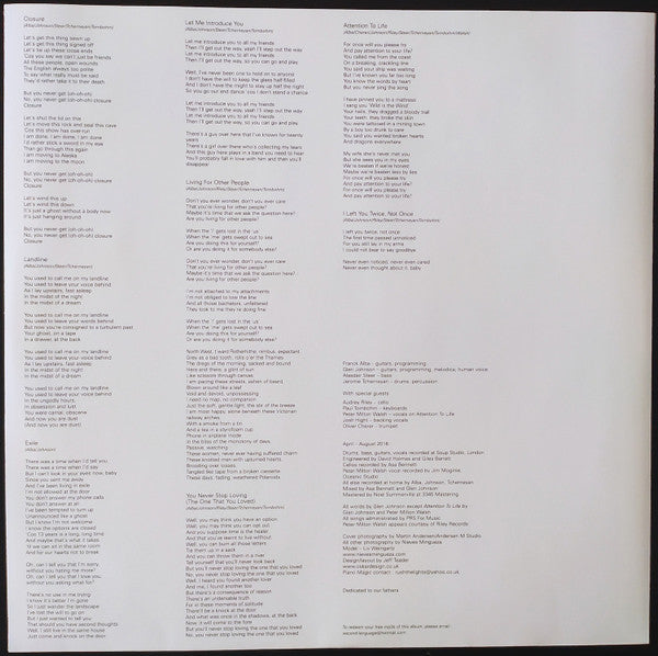Piano Magic - Closure (VINYL) | Mint (M) Mint (M)-