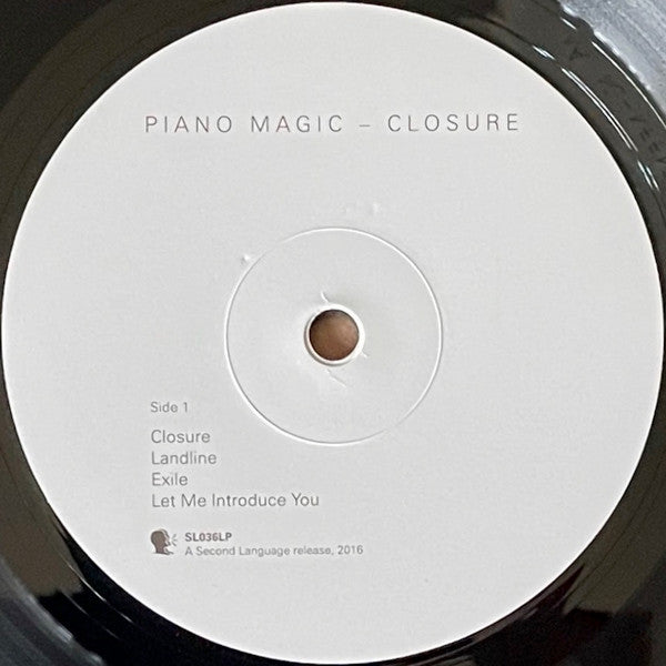Piano Magic - Closure (VINYL)*DISCOUNTED* | Mint (M) Mint (M)-