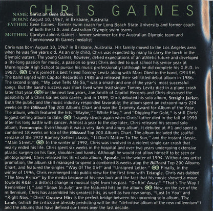 Chris Gaines - Greatest Hits / Garth Brooks In... The Life Of Chris Gaines (CD) | Mint (M) Mint (M)-