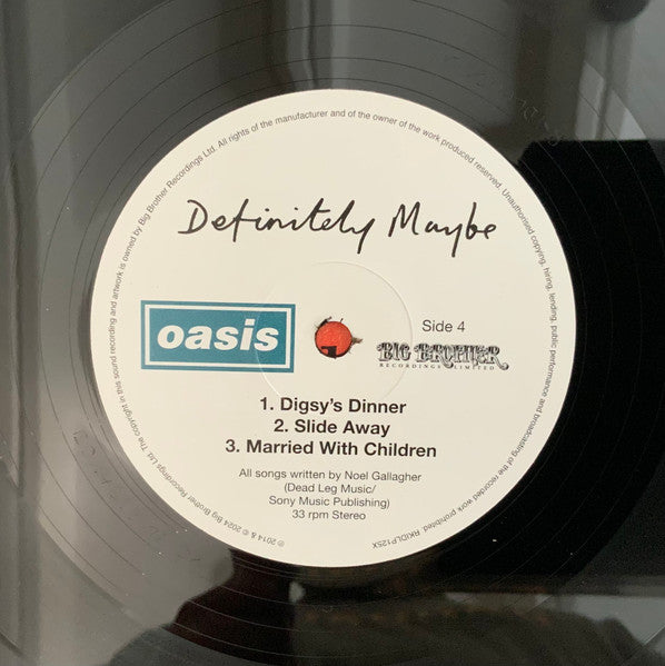 Definitely Maybe: 30th Anniversary (DELUXE EDITION) | Mint (M) Mint (M)-