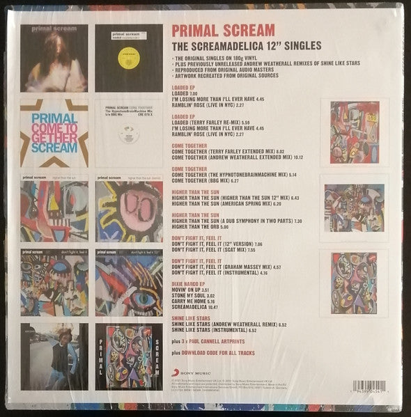 The Screamadelica 12" Singles (10x12" BOX SET) |-