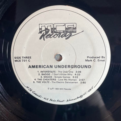 Various - American Underground (3xVINYL) | Excellent+ (EX+) Excellent+ (EX+)-