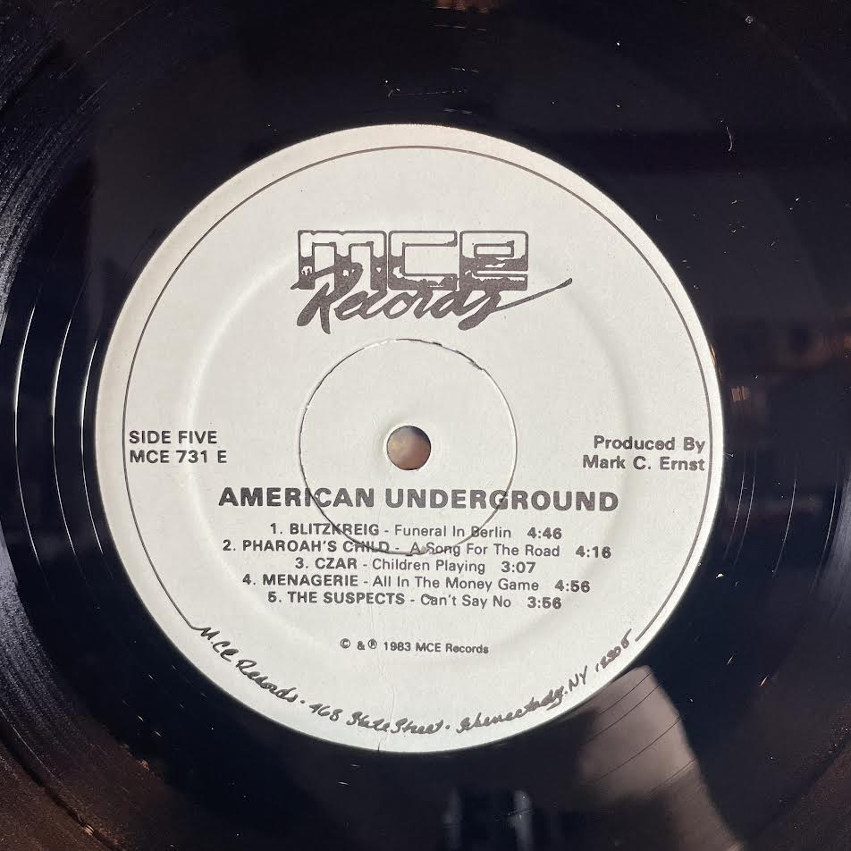 Various - American Underground (3xVINYL) | Excellent+ (EX+) Excellent+ (EX+)-
