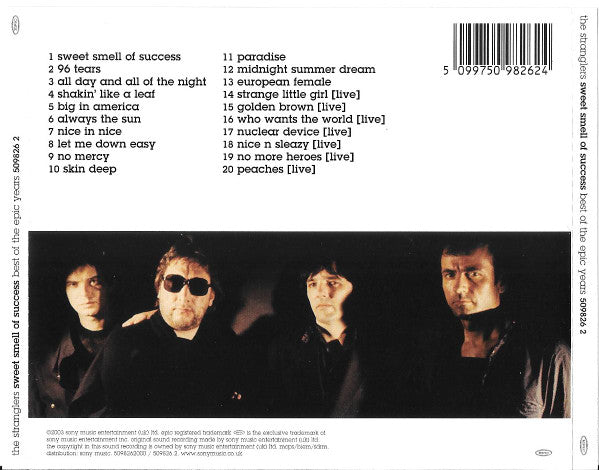 The Stranglers - Sweet Smell Of Success - The Best Of The Epic Years (CD IMPORT) |-