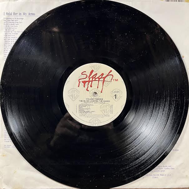 Violent Femmes - The Blind Leading The Naked (VINYL) | Near Mint- (NM-) Excellent+ (EX+)-
