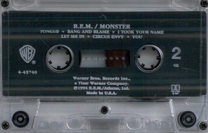 R.E.M. - Monster *CASSETTE* | Near Mint (NM) Near Mint (NM)-