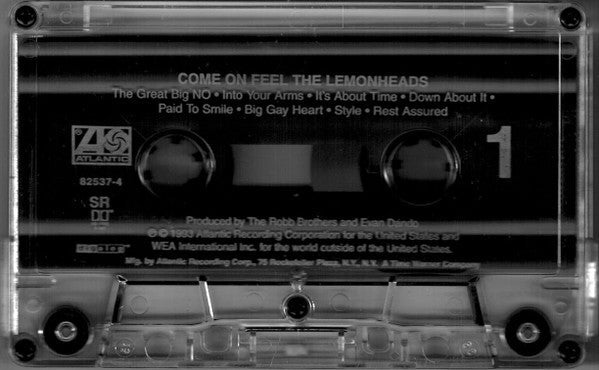 The Lemonheads - Come On Feel The Lemonheads *CASSETTE* | Near Mint (NM) Near Mint (NM)-