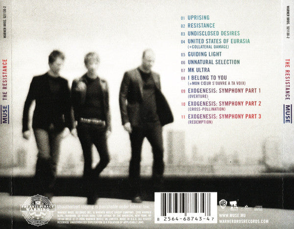 Muse - The Resistance (CD) | Near Mint (NM) Near Mint (NM)-