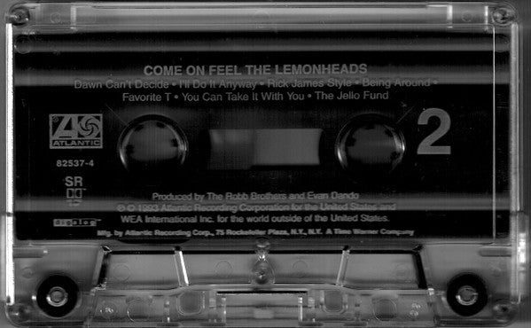 The Lemonheads - Come On Feel The Lemonheads *CASSETTE* | Near Mint (NM) Near Mint (NM)-