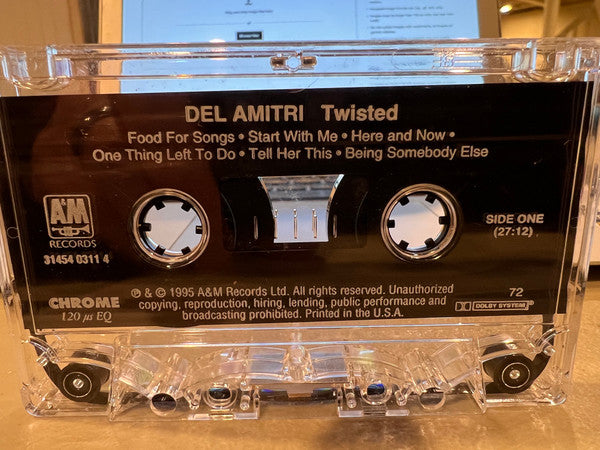 Del Amitri - Twisted *CASSETTE* | Near Mint (NM) Near Mint (NM)-