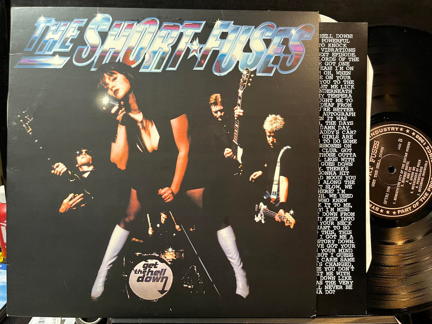 The Short Fuses - Get The Hell Down (VINYL) | Near Mint (NM) Near Mint (NM)-
