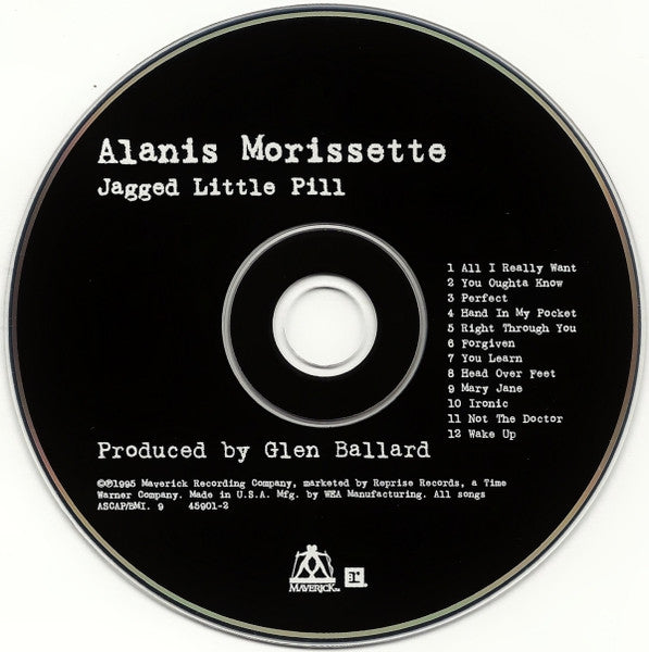 Alanis Morissette - Jagged Little Pill (CD) | Near Mint (NM) Near Mint (NM)-