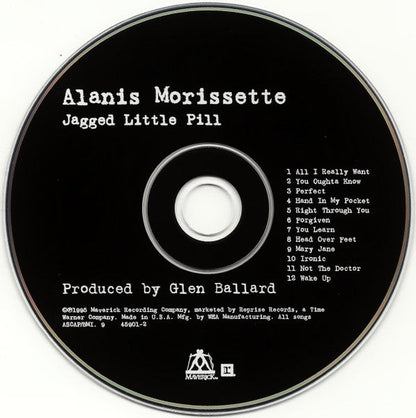 Alanis Morissette - Jagged Little Pill (CD) | Near Mint (NM) Near Mint (NM)-