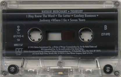 Natalie Merchant - Tigerlily *CASSETTE* | Near Mint (NM) Near Mint (NM)-