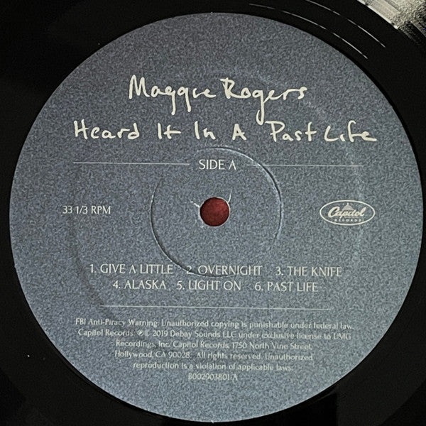 Maggie Rogers - Heard It In A Past Life (VINYL) | Near Mint (NM) Near Mint (NM)-