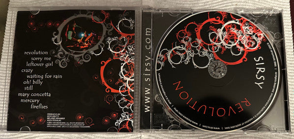 Sirsy - Revolution (CD - SIGNED) | Near Mint (NM) Excellent (EX)-