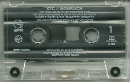 XTC - Nonsuch *CASSETTE* | Near Mint (NM) Near Mint (NM)-