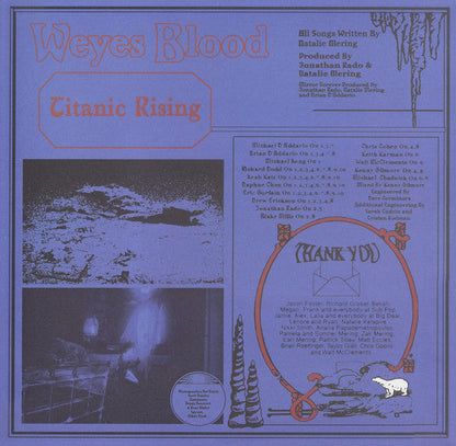 Weyes Blood - Titanic Rising (VINYL) | Near Mint (NM) Near Mint (NM)-