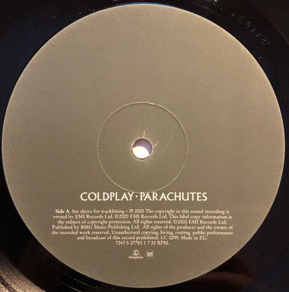 Coldplay - Parachutes (VINYL) | Near Mint (NM) Near Mint (NM)-
